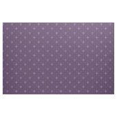 Paarse Fleur de Lis Seamless Pattern Stof (Yard (91,4 cm))