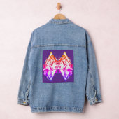 Paarse flip T&T-hip Denim Jacket (Hangar)