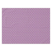  paarse flora Dianthus Barbatus patroon Tafelkleed (Voorkant (Horizontaal))