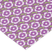  paarse flora Dianthus Barbatus patroon Tafelkleed (Gekanteld)