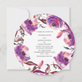 Paarse flora met ademhalingswand kaart (Voorkant)