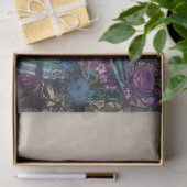 Paarse Floral Alice in Wonderland met Duchess Tissuepapier (Geschenk)