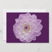 Paarse Floral ben je mijn matroos van eer? Kaart (Achterkant)