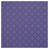 Paarse Floral Damask Stof (Swatch)