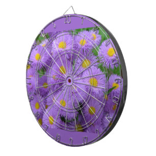 Paarse Floral Dartbord