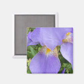 Paarse Floral fotografie Magneet (Voorkant / Achterkant)