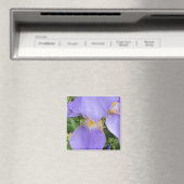 Paarse Floral fotografie Magneet (Insitu (Vaatwasser))