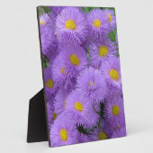 Paarse Floral Fotoplaat (Zijkant)