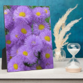 Paarse Floral Fotoplaat (Zijkant)