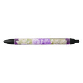 Paarse Floral Ink Pen