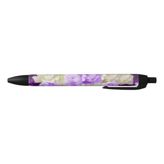 Paarse Floral Ink Pen