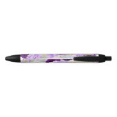 Paarse Floral Ink Pen