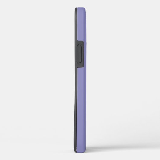 Paarse Floral iPhone Case (Achterkant / Rechts)