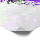  PAARSE FLORAL ISAIAH 40:31 VERSE ORIGINELE POSTER (Hoek)