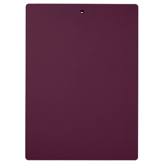  Paarse Floral Klembord (Achterkant)