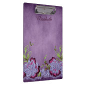  Paarse Floral Klembord (Rechts)