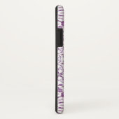 Paarse Floral Mandala Case-Mate iPhone Case (Achterkant / rechts)