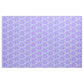 Paarse Floral Mandala Fabric Stof (Yard (91,4 cm))