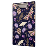 Paarse Floral Moth | Moth-klembord Klembord (Links)