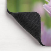 Paarse Floral Mousepad Muismat (Hoek)