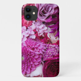 Paarse Floral Phone Case