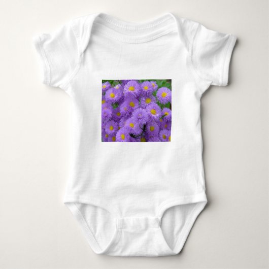Paarse Floral Romper (Voorkant)
