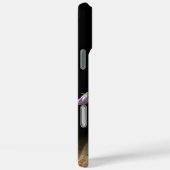 Paarse Floral Stilleven iPhone Case (Achterkant / Rechts)