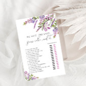 Paarse Floral zei dat ze zei dat Vrijgezellenfeest