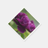 Paarse Flower Napkins Servet (Hoek)