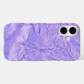 paarse folie Case-Mate iPhone case (Achterkant (horizontaal))