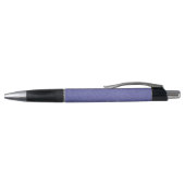 Paarse Folie monogram modern script Pen (Bovenkant)