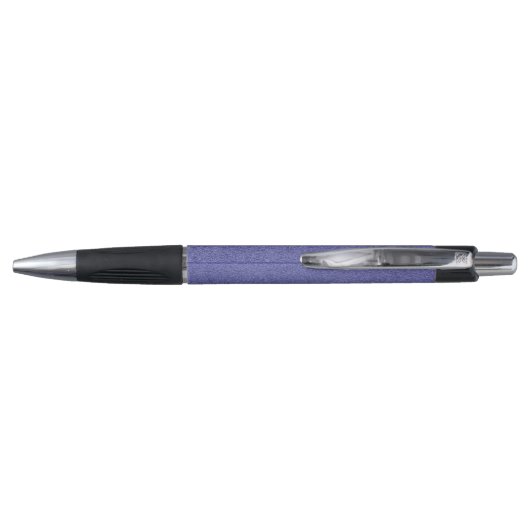 Paarse Folie monogram modern script Pen (Achterkant)