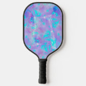 paarse foto pickleball paddle (Achterkant)