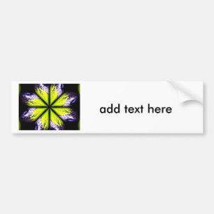 paarse foto vk bumpersticker