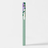  Paarse fotografie hoek - Aangepast iPhone Hoesje (Linkerkant)