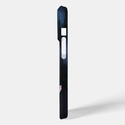 Paarse Foxglove-Waterverf Case-Mate iPhone Case (Achterkant / Links)