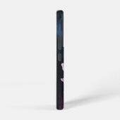 Paarse Foxglove-Waterverf Samsung Galaxy Hoesje (Rechterkant)