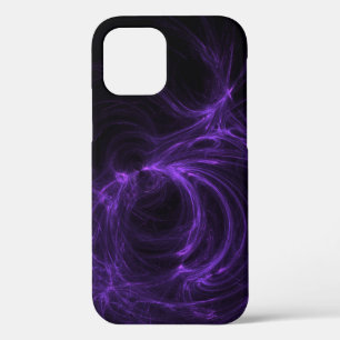 Paarse fractal Case-Mate iPhone case