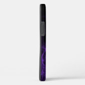 Paarse fractal Case-Mate iPhone case (Achterkant / Rechts)