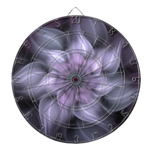 Paarse fractal dartbord