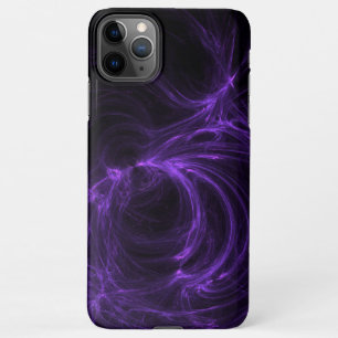 Paarse fractal iPhone 11Pro max hoesje