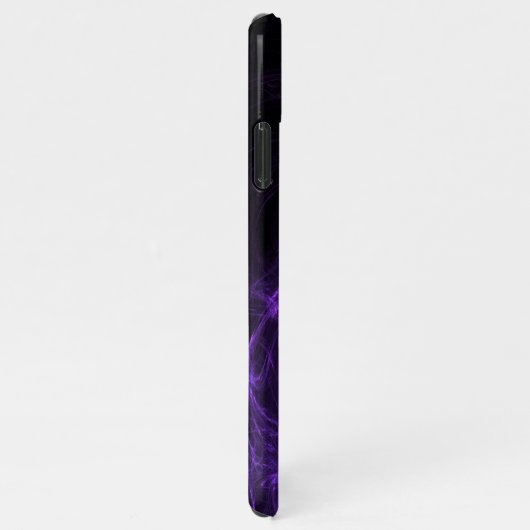 Paarse fractal iPhone hoesje (Rechterkant)