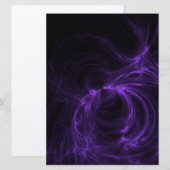 paarse fractal kaart (Voorkant / Achterkant)