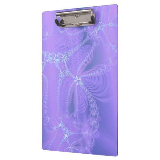 Paarse fractale ketens klembord (Links)
