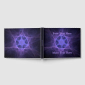 Paarse fractale ster van David Gastenboek (Volledig)