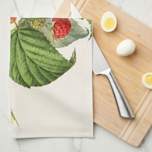  Paarse Framboos Theedoek (Quarter Fold)