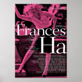 Paarse Frances Ha Poster (Voorkant)