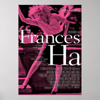 Paarse Frances Ha Poster
