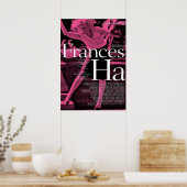 Paarse Frances Ha Poster (Keuken)