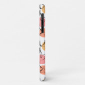 Paarse franjeaap Yoga seamless pattern 13 Case-Mate iPhone Case (Achterkant/links)